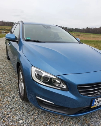 Volvo V60 cena 47800 przebieg: 181200, rok produkcji 2014 z Wysoka małe 277